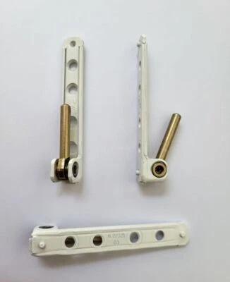 GU JET GU Ecklagerbock / Rahmenteil m. Stift 6-27321 weiss für DrehKipp Fenster & Türen
