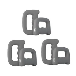 2x Boxing Dumbbell Hand Weight Handheld Weight Grip Dumbbell for Aerobics Cardio - Picture 1 of 19