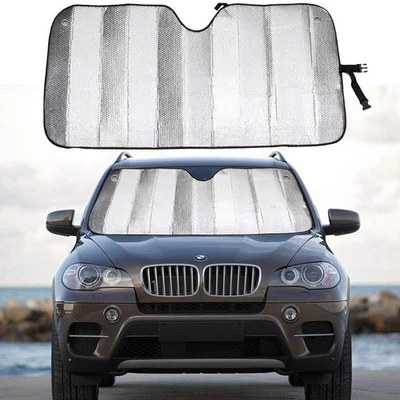 Aluminum Surface Windshield Sunshade Foam Inlay Front Window for Mitsubishi Foto 1 de 4