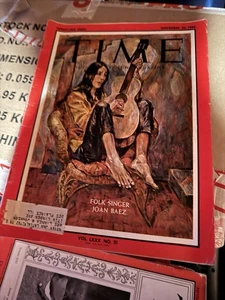 MAGAZINE TIME Joan Baez November 23 1962Complete - Foto 1 di 1