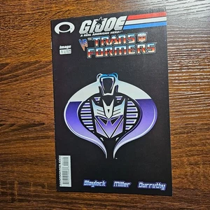 G.I. Joe vs. Transformers # 1. Seltener Zweitdruck. Keymaster Sale - Bild 1 von 11