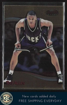 Ray Allen 1998-99 Bowman's Best #40 Milwaukee Bucks Foto 1 de 2