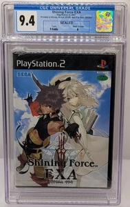 Shining Force EXA (PS2,2007) Promotional Copy NFS STICKER Korean Version CGC 9.4 - Picture 1 of 4