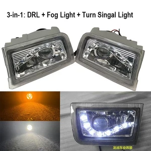 LED DRL + Turn Signal Light + Fog Lamp For Toyota Prado LC90 3400 2700 98-02 - Picture 1 of 5