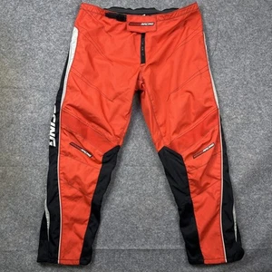 Moose Racing Men’s Red White Black Racing Pants Size 44 - Picture 1 of 10