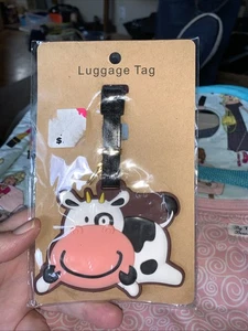 Kuh Gepäckanhänger für Reisekoffer Zubehör - Bild 1 von 4