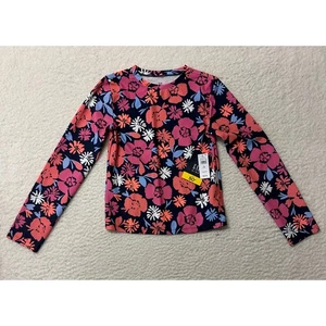NWT* Gap Girls Long Sleeve Sun Shirt Large UPF 50+ - Picture 1 of 9