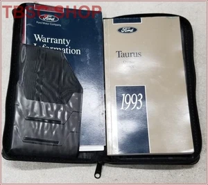 1993 Ford Taurus Owners Manual with Case - Picture 1 of 5