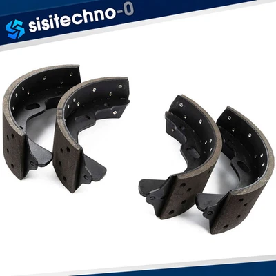 Zapatas de freno de tambor delanteras para 2000 2001 2002 2003 2004 Isuzu FRR 7,8 L Foto 1 de 4