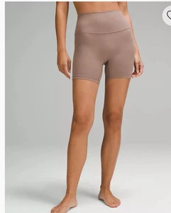 lululemon Align™ High-Rise Short 6" In Taupetastic Size 0 And 2 Available - Picture 1 of 5