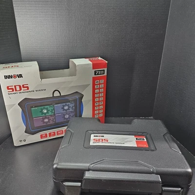 Innova 7111 SDS Sistema de Diagnóstico Inteligente OBD2 Tableta Herramienta de Escaneo Escáner con Estuche Foto 1 de 4