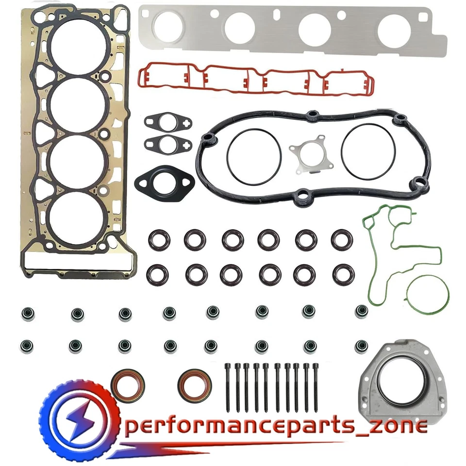 Juego completo de juntas pernos de cabeza para Audi A3 A4 A5 2008-2011 VW Jetta Passat 2.0 DOHC Foto 1 de 4