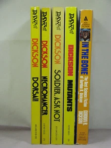 5 Dorsai/Childe Cycle mmpb Gordon Dickson bks,1 st,4 1st thus,1 signed by Freas - Picture 1 of 11