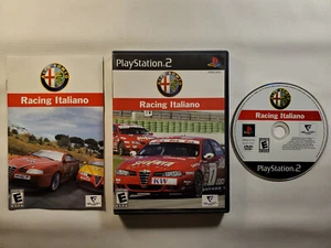 Alfa Romeo Racing Italiano Sony Playstation 2 PS2. Complete, CIB. Tested, Works. - Picture 1 of 6