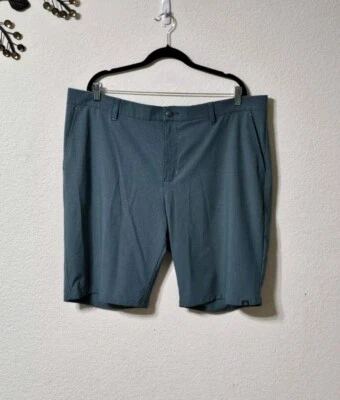 Shorts Adidas masculino 42 Seersucker Gingham xadrez Seersucker 3 listras golfe ao ar livre - Imagem 1 de 4