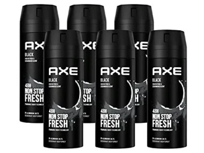 Axe Deodorant Bodyspray Black 6er Pack , 6x150ml , OvP Neu