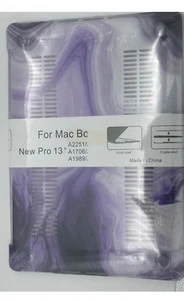 MacBook Pro 13" (M1)A2338 A2289 A2251 Case Hard Shell Plastic + Keyboard +Screen - Picture 1 of 2