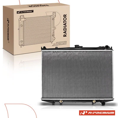 Radiador A-Premium con enfriador de aceite Trans para camioneta Nissan 91-97 Pathfinder D21 Foto 1 de 4