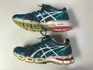 Zapatos deportivos para correr Asics Gel Kayano 19 para mujer EE. UU. 7,5 / EUR 39 USADOS PRECIO DE VENTA SUGERIDO POR EL FABRICANTE $160 - Imagen 1 de 10