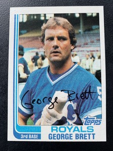 1982 Topps George Brett NM/MNT+ Kansas City Royals #200