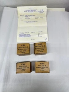 1942-48 Ford Mercury V8 flathead rod bearing  NOS   99T-6211-010 (SET OF 4) - Picture 1 of 5