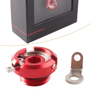 M20x2.5 Oil Filler Plug Cap Cover Red Fit Honda CB1000 CBF600 CBR929RR CBR1000RR - Picture 1 of 9