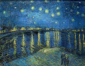 Starry Night Over the Rhone by Vincent van Gogh Art Print - Picture 1 of 1