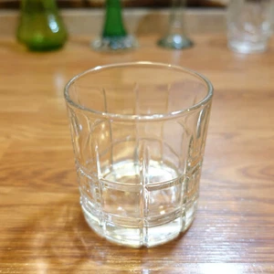 1 Rocks Lowball Glass Tartan Manchester Anchor Hocking 5 Available - Swanky Barn - Picture 1 of 12