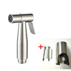 Hand Protable Toilet Bidet Sprayer Gun Holder Stainless Steel Handheld Faucet