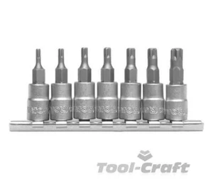 Yato professional torx tamperproof star bit socket Toyota VW set 7 pcs (YT-0461 - Picture 1 of 1
