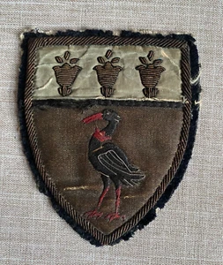 Antiguo parche insignia blazer bordado c1890 Liverpool Club University Crest - Imagen 1 de 11