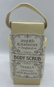 Asquith & Somerset England Body Scrub Vanilla with Pecan Shell - Picture 1 of 2