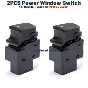 2PCS New Power Window Switch 2010-2015 For Hyundai Tucson Rear Door 93581-2S000 - Picture 1 of 16