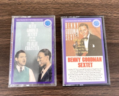 Benny Goodman Sextet Lot Of Two (2) PROMO Cassettes RARE - Image 1 of 4