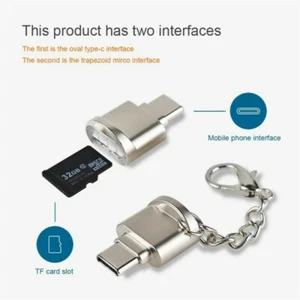 3.1 Type C Memory Card Reader Adapter for Micro SD /SDXC /SDHC TF T Flash USB AU - Picture 1 of 11