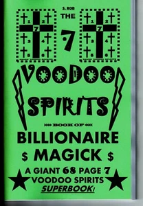 DIE 7 VOODOO-GEISTER Buch der MILLIARDÄRSMAGIE 68 Seiten!!!! - Bild 1 von 1