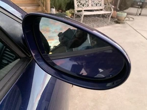 Genuine Porsche 996 911 986 Boxster Left + Right Side Door Mirrors Complete Blue - Bild 1 von 10