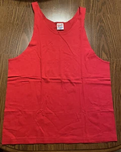 Vintage Hanes Heavyweight Tank Herren Xl Made In Usa Lila 1990er - Bild 1 von 2