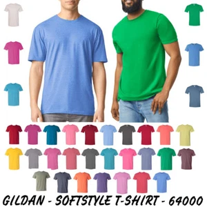 Blank Gildan - Camiseta Estilo Suave - 64000 Camiseta Básica Unisex Calce Clásico - Imagen 1 de 39
