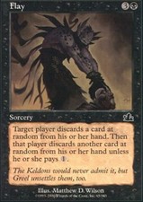 4x Flay MTG Prophecy NM Magic Regular