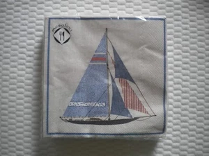 Serpientes Mesafina Almuerzo Talla BARCO VELA Tema 20 Cuentas Alemania 3 Capa - Imagen 1 de 1