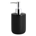 Basic Ceramic Lotion Pump Dispenser  Rich Black Stylish Modern Decor Bathroom photo