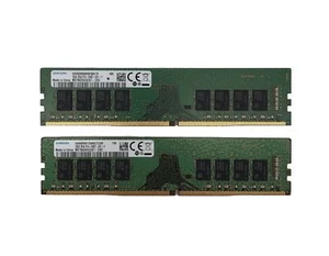 32 GB (2x16GB) DDR4 UDIMM RAM - Samsung M378A2K43CB1-CRC - 2Rx8 PC4-2400T - Bild 1 von 1