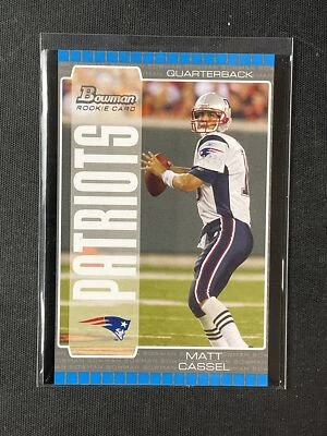 2005 Toops Bowman #222 Matt Cassel New England Patriots Rookie Card! - Image 1 of 2