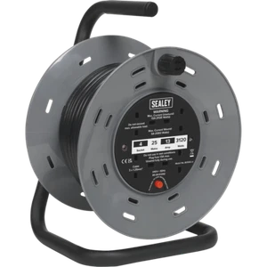 Sealey 4 Socket Cable Extension Reel 240v 25m - Picture 1 of 2