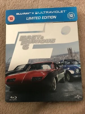 Fast & Furious 6 - Blu-Ray SteelBook  - Like New - Image 1 of 4