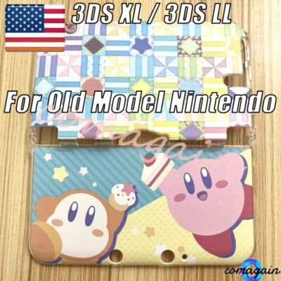 For Nintendo 3DS XL 3DS LL Old Model Kirby Hard Shell Protective Case Cover Set - Image 1 of 4