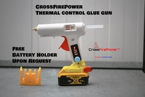 Dewalt 18V Heat Hot Glue Gun Skin for Dewalt 18/20V Battery WITH THERMAL Control - Picture 1 of 10