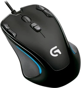 Logitech G300s Wired Optical 9-Button Gaming Mouse - Black - Picture 1 of 1