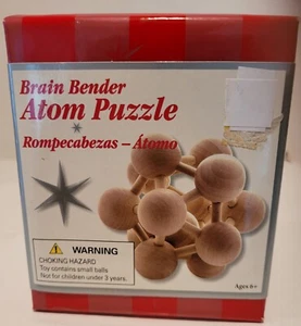 Brain Bender Atom Puzzle - New - Sealed - Picture 1 of 2